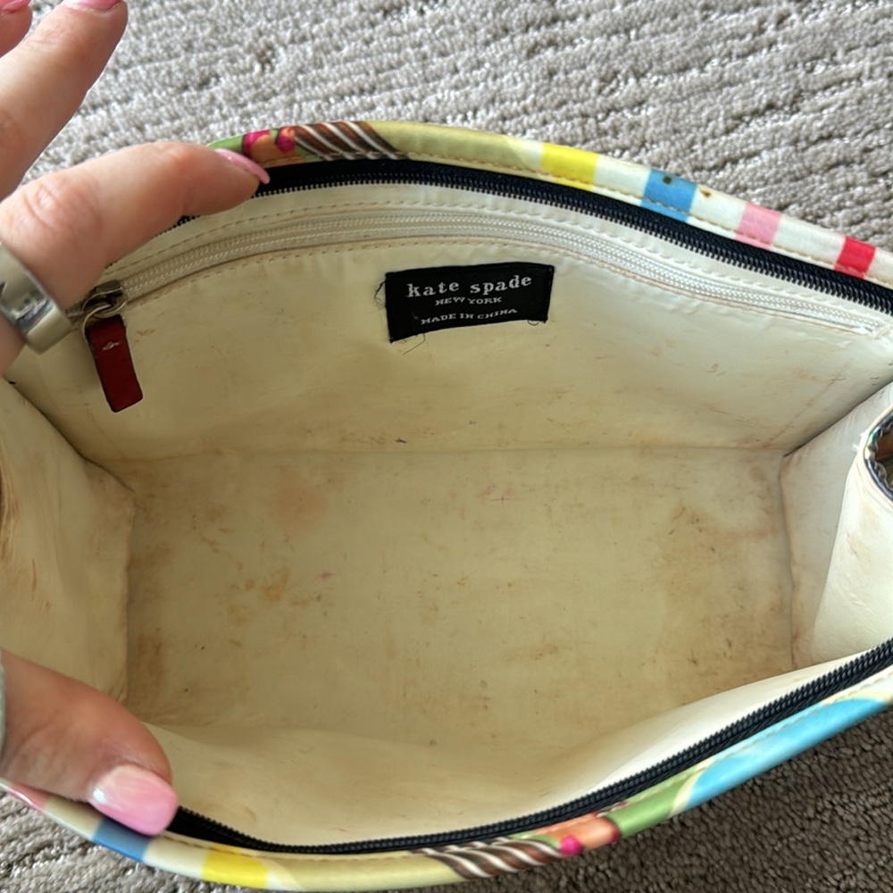 Kate Spade Y2K Rare Collage Cosmetic Pouch - Picture 12 of 14